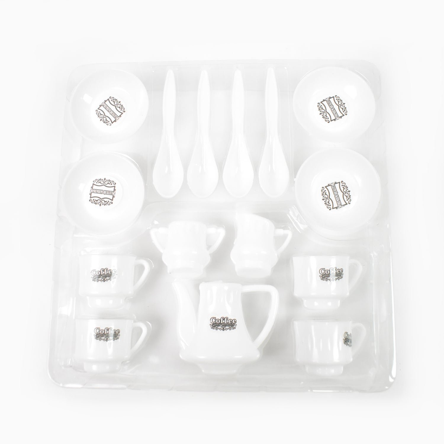 Tickles Tea toy Set | Coffee Kitchen Plastic Set Toy for Kids, Boys & Girls (14 Pcs / Mix Size & Design) - Image 3