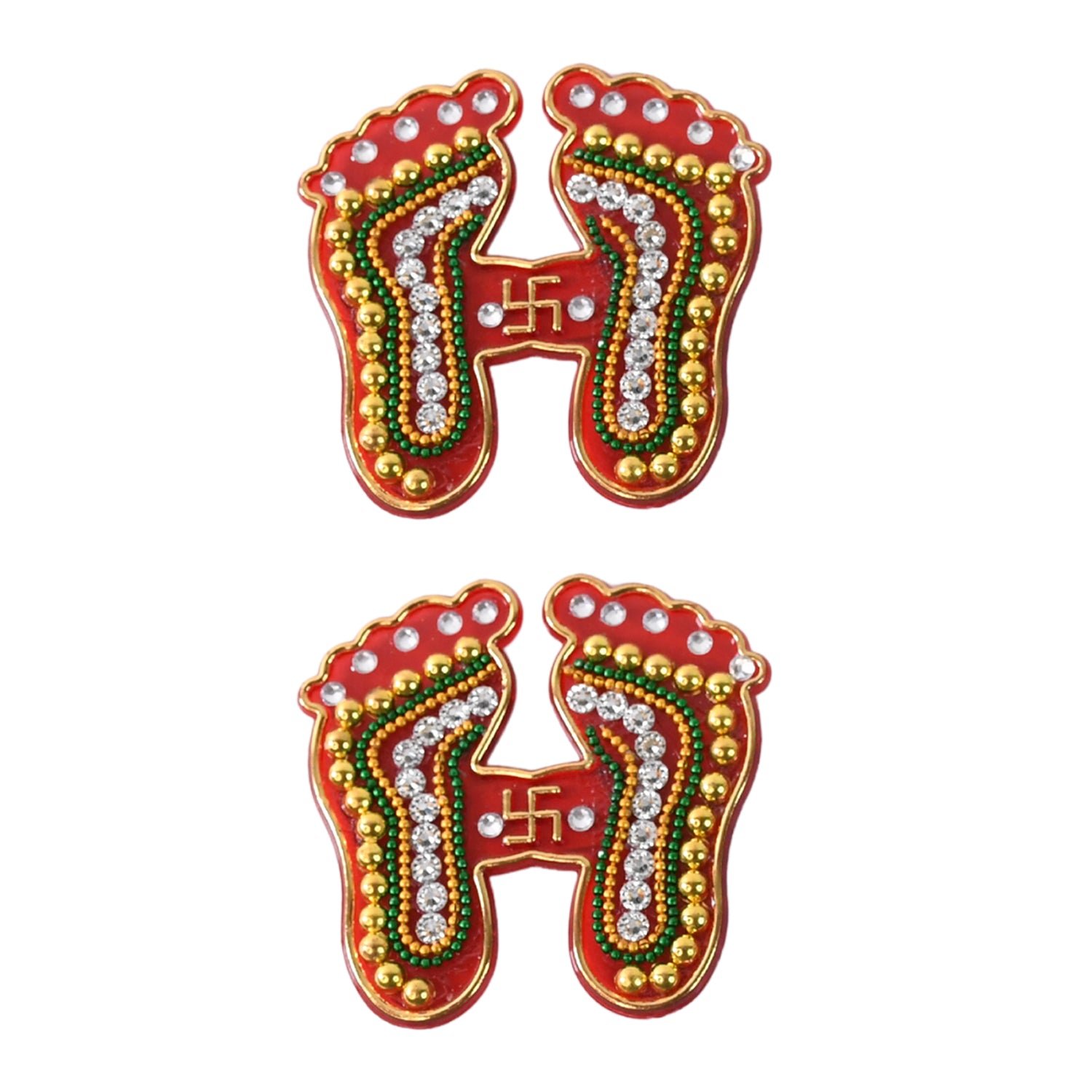 Mandir Glow Charan Paduka Decals