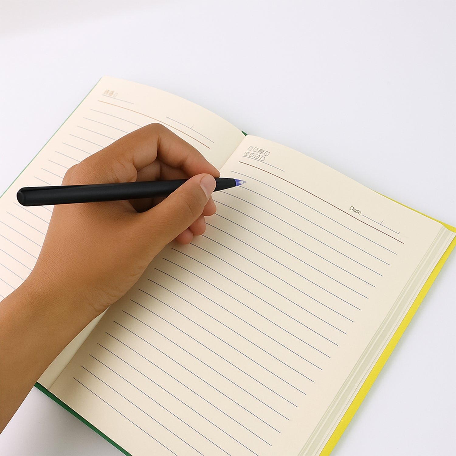 Hardcover Ruled Notebook with Calendar, Diary & 160 Pages 22x16 cm (1 Pc) - Image 8