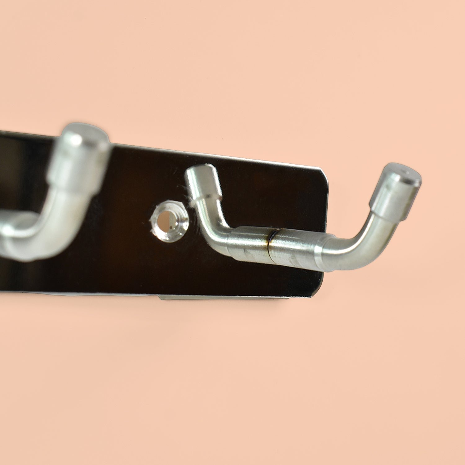 Stainless Steel Wall Mounted Coat 4 Hook Rack (20x3 / 1 Pc) - Image 3