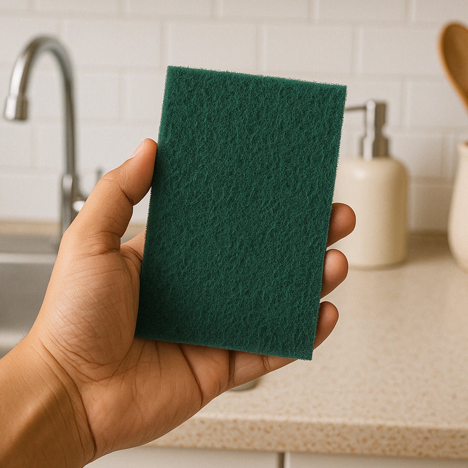 Pro Clean Heavy-Duty Kitchen Scrubber Pad – 4x6 inch (1 Pc) - Image 8