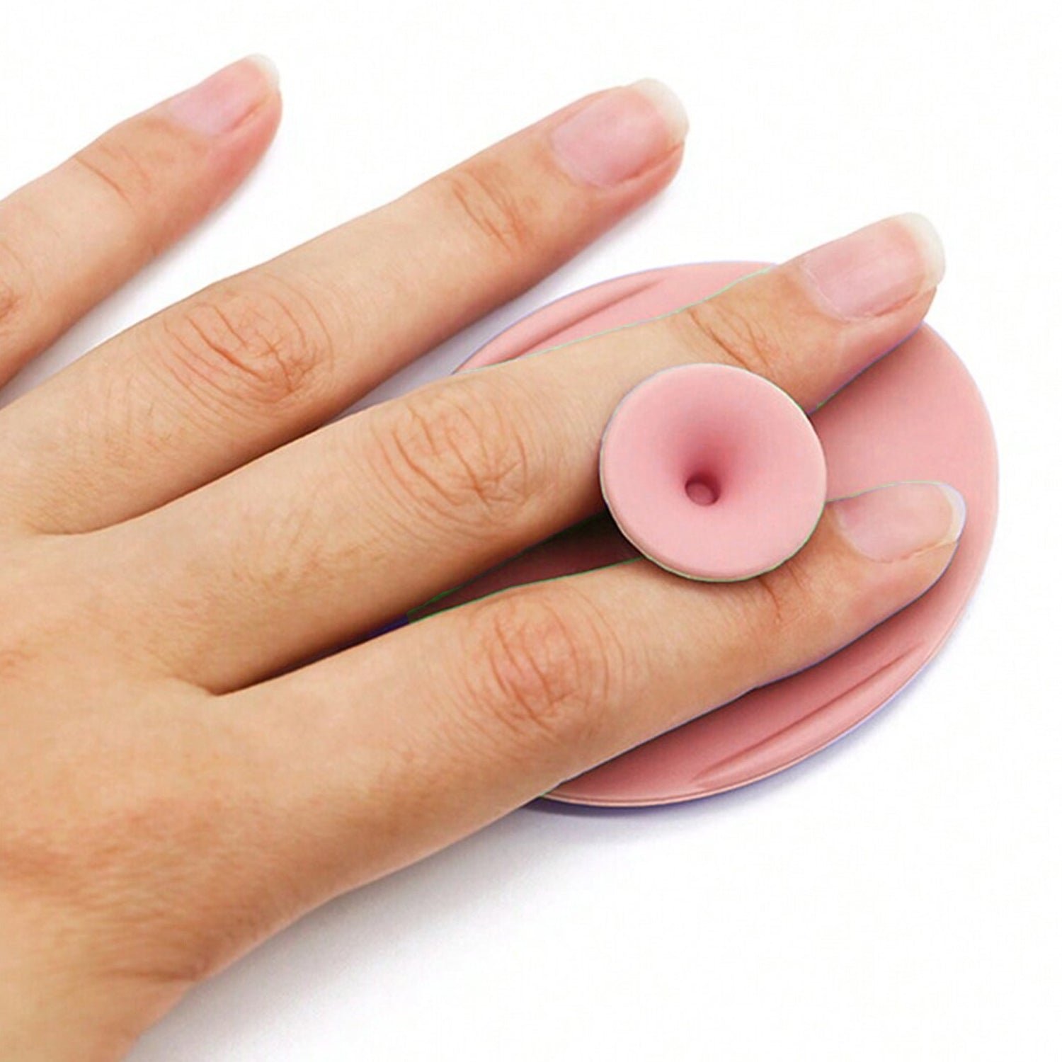 Bath & Facial Cleansing Brush, Soft Silicone Face Scrubber (2 Pc Set) - Image 6