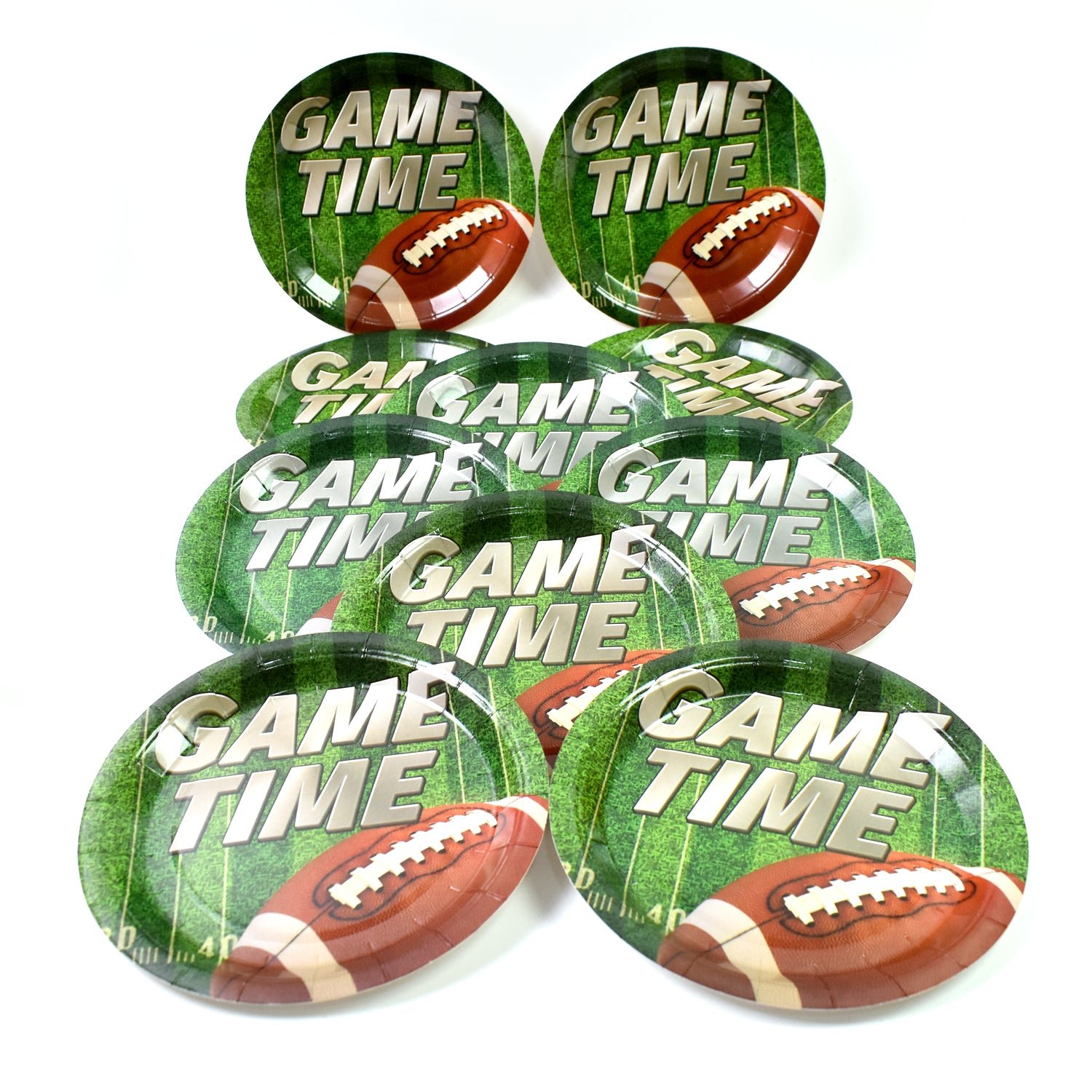 Round Plates Disposable Paper Plates Happy Birthday, Gift (10 Pcs Set / Mix Design) - Image 8