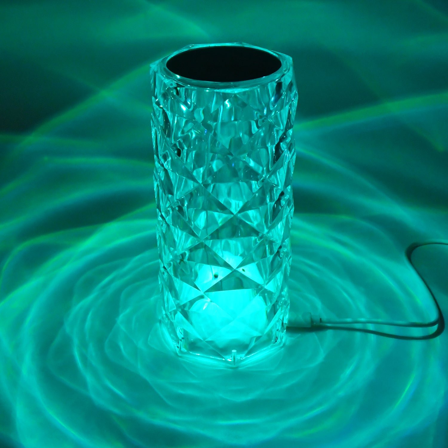 Crystal LED Touch Table Lamp with Remote Control - Image 6