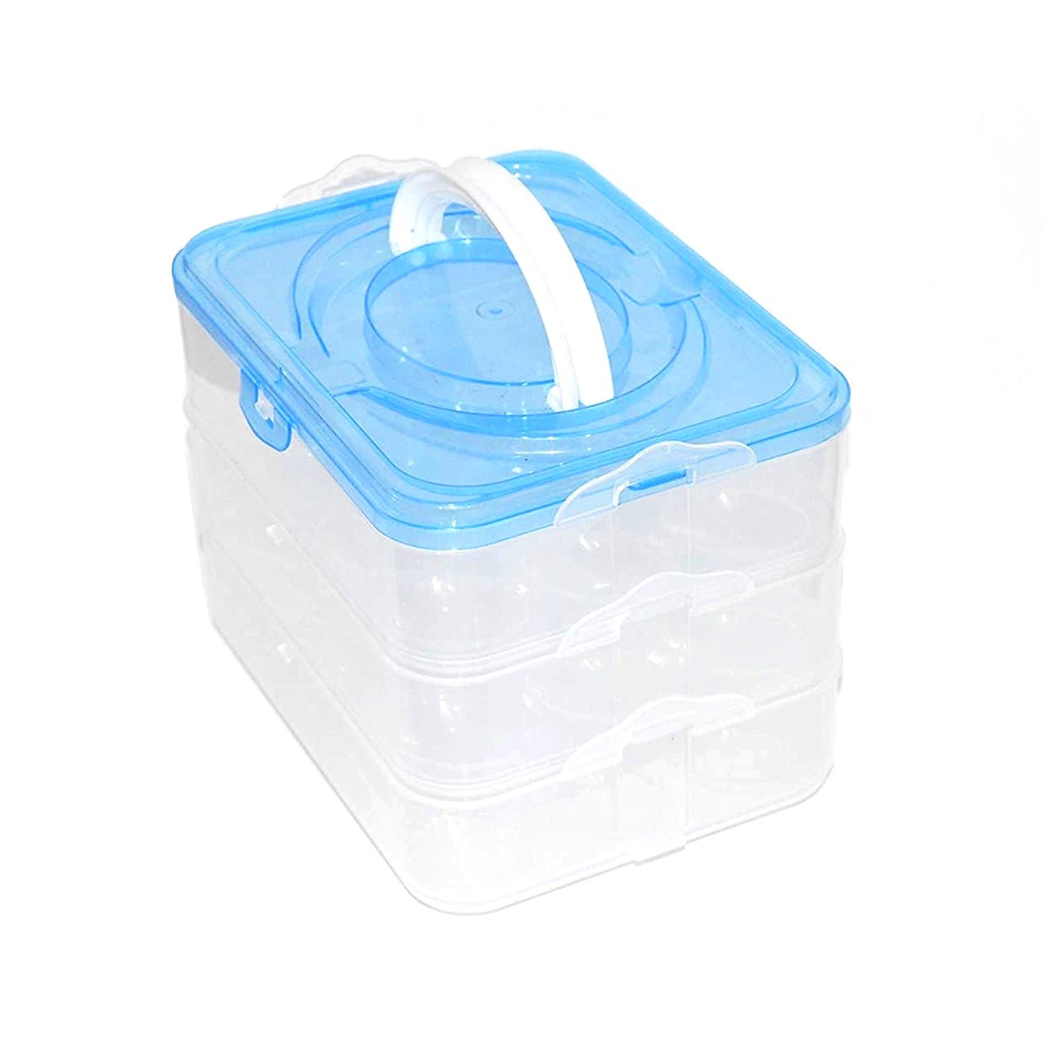 3-Layer Plastic Refrigerator Egg Storage Box (36 Grid) - Image 5