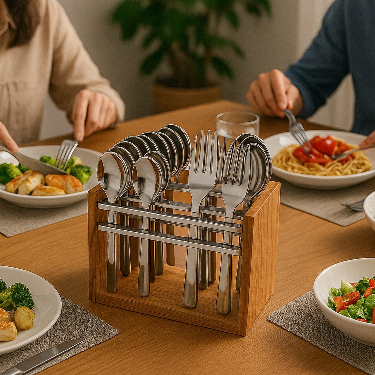 Apex Premium Stainless Steel Cutlery Set (24 Pc) - Image 7