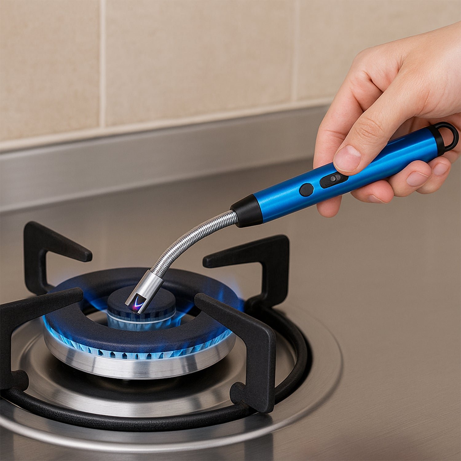 Electronic Smoking Plasma Lighters for Multipurpose Like Candles Grill BBQ (1 Pc / Mix Color) - Image 6