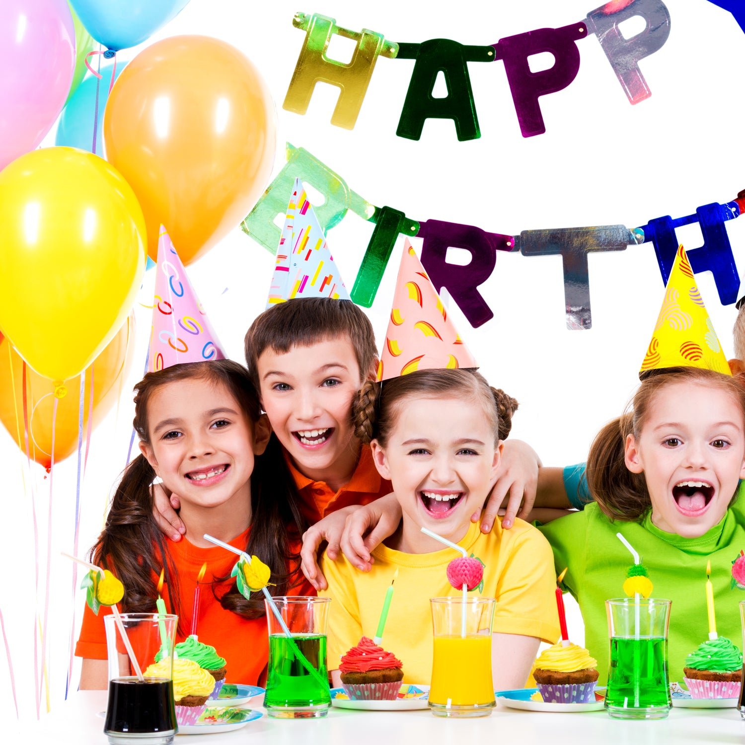 Heart shaped balloons Kinds of Rainbow Party Latex Balloons for Birthday / Anniversary / Valentine's / Wedding / Engagement Party Decoration Multicolor (4 Pcs Set) - Image 2