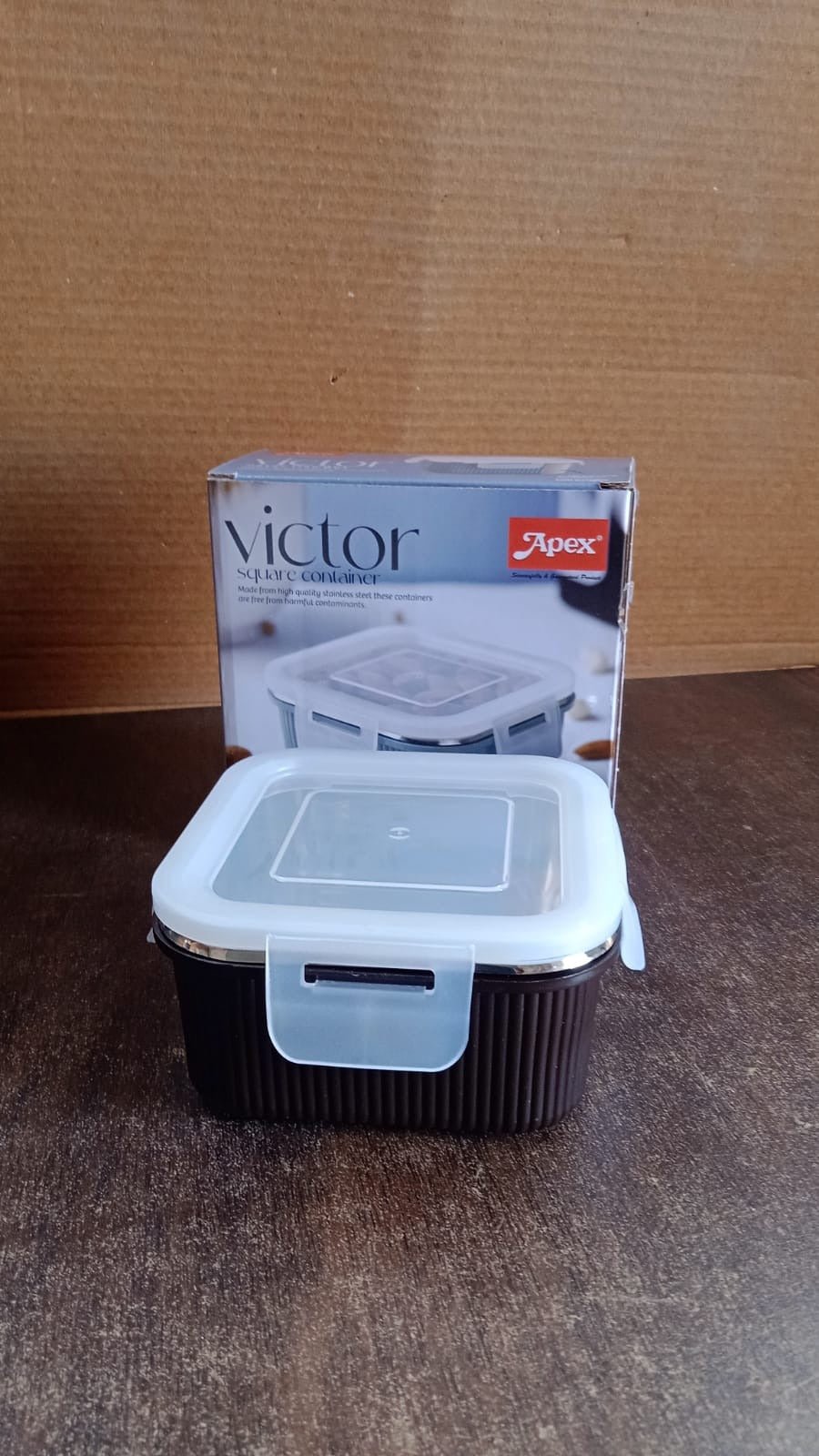 Apex Victor Square Food Storage Container (400 ML / 1 Pc) - Image 7