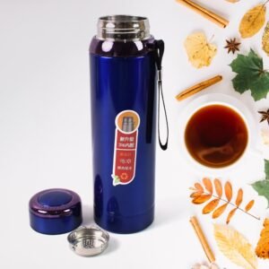 Vacuum Insulated Stainless Steel Bottle, Double walled (Approx 1000 ML / 1 Pc / Mix Color)