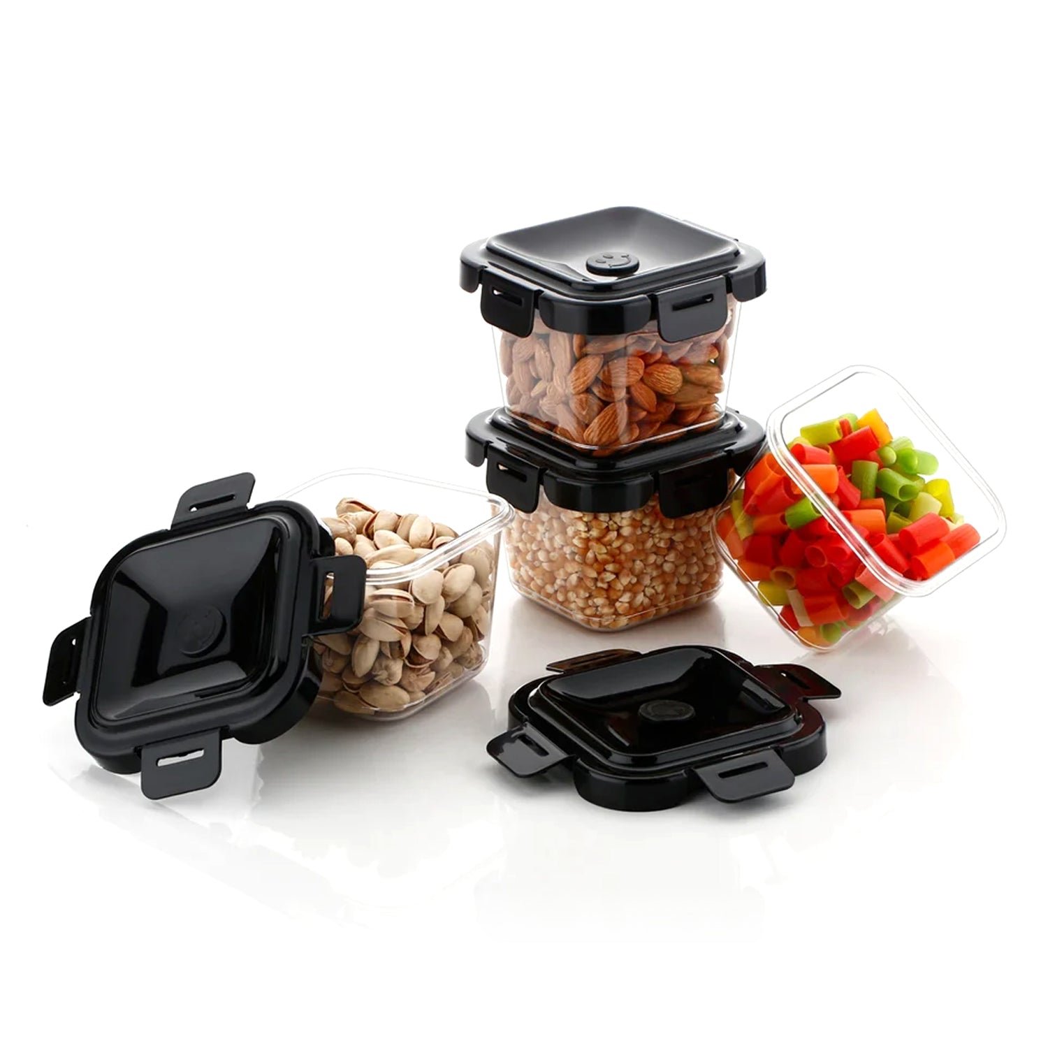 Plastic Food Storage Containers with Lid (4 Pcs Set / 500 ML) - Image 8