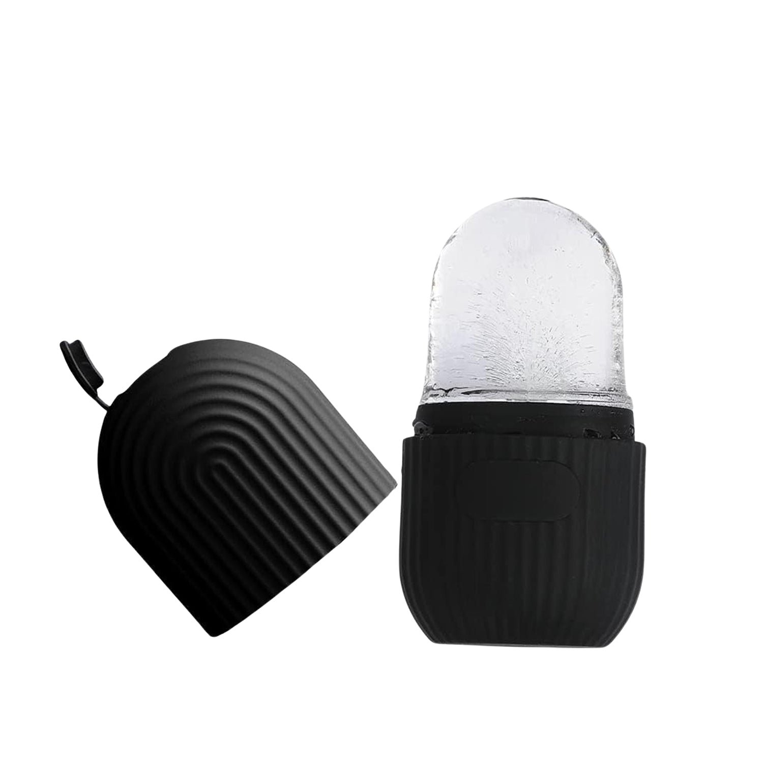 Face Ice Roller Massager for Swelling & Puffiness Reduction (Black) - Image 4