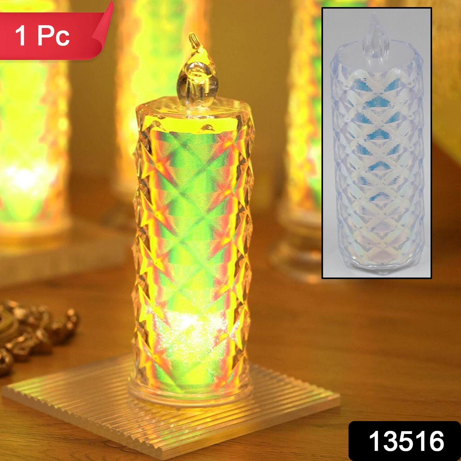 Festive Lighting for Any Occasion: 1 Pack LED Tealight Candles - Image 2