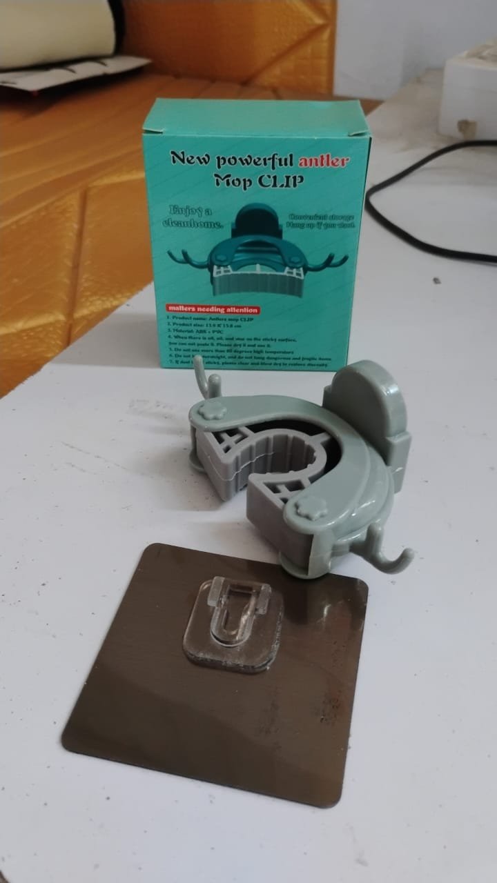 Wall Mounted Mop Broom Hanger Holder (1-Layer) - Image 7