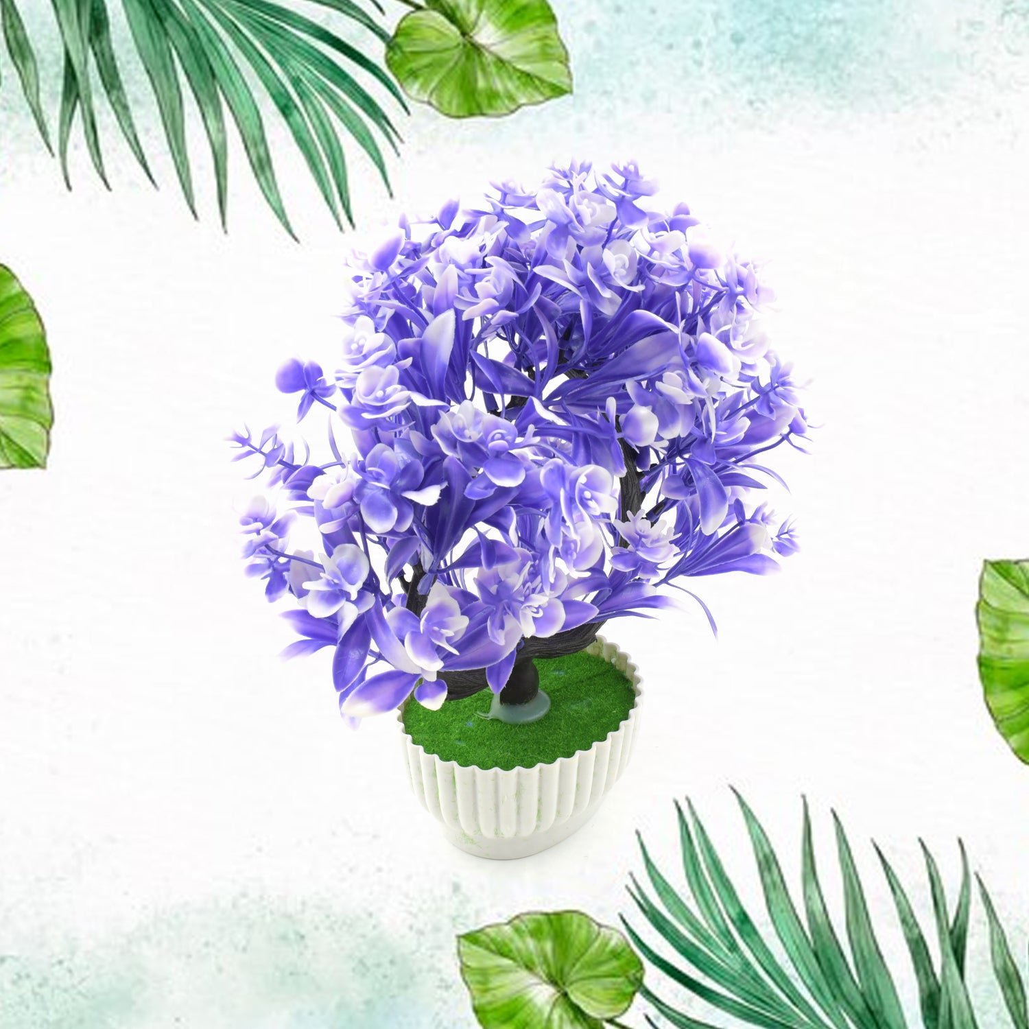 Artificial Flower Plant with Cute Pot – Perfect for Home & Office Decor (1 Pc) - Image 4