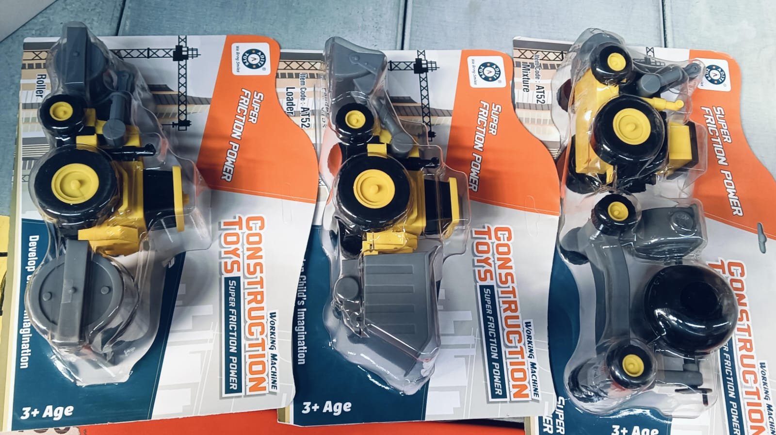 Mini Friction Excavator Loader Toy for Kids - Image 9