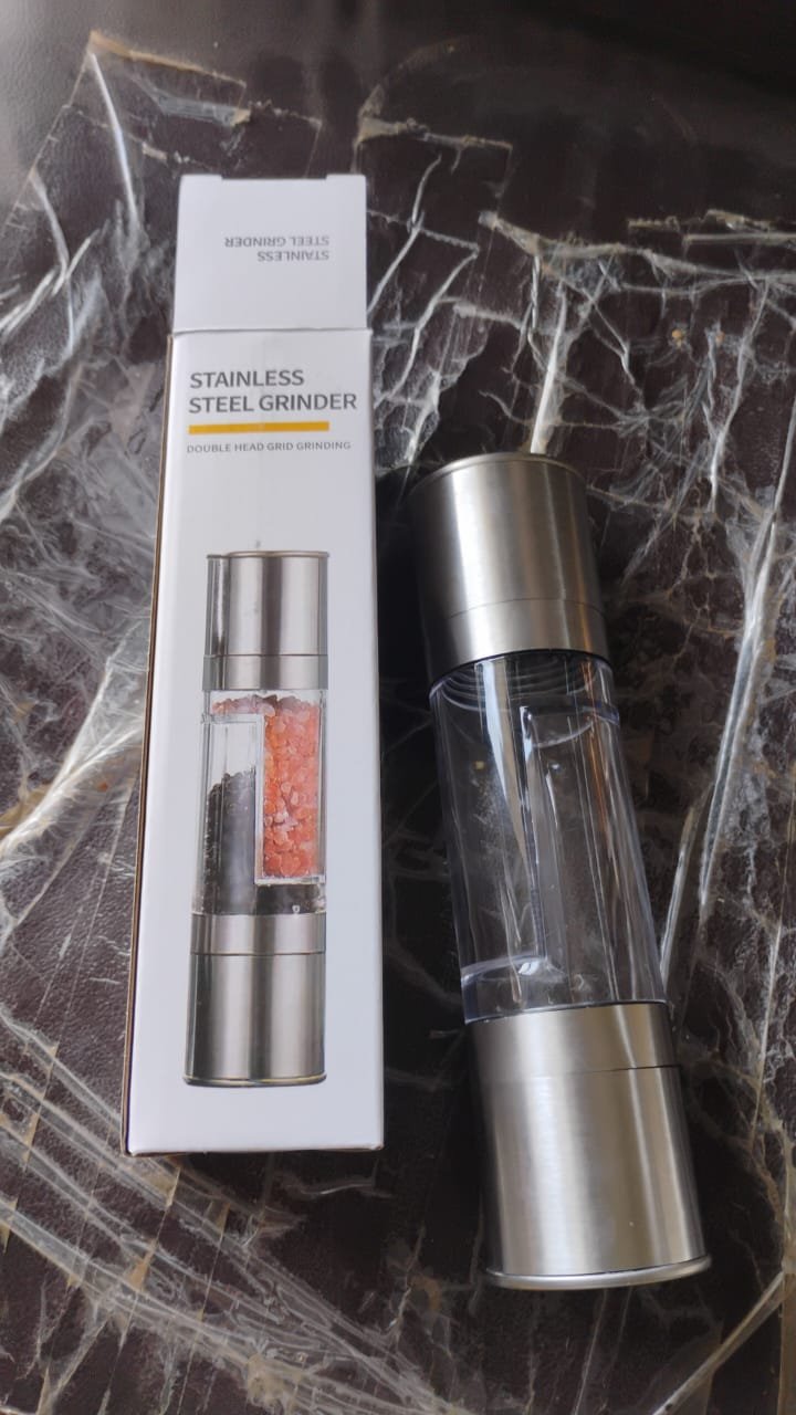 2-in-1 Stainless Steel Salt and Pepper Grinder - Image 11