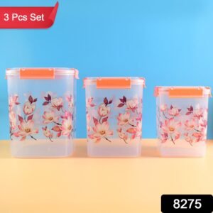 Home Charm Floral Storage Container Set