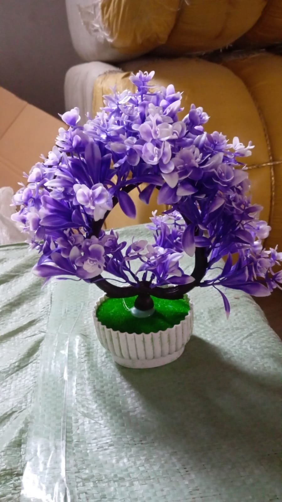 Artificial Flower Plant with Cute Pot – Perfect for Home & Office Decor (1 Pc) - Image 6