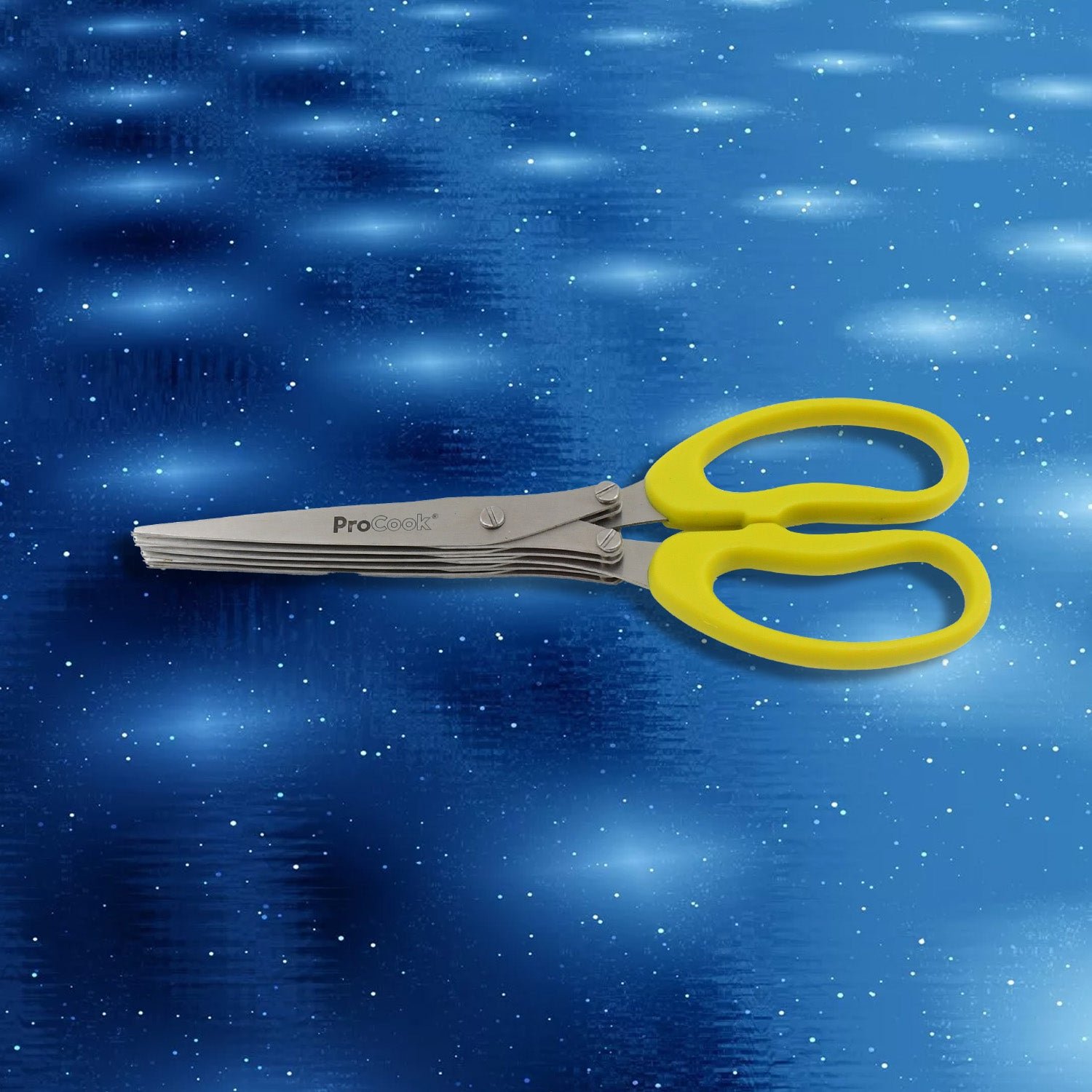 Multifunction Vegetable Stainless Steel Herbs Scissor with 5 Blades (1 Pc) - Image 6