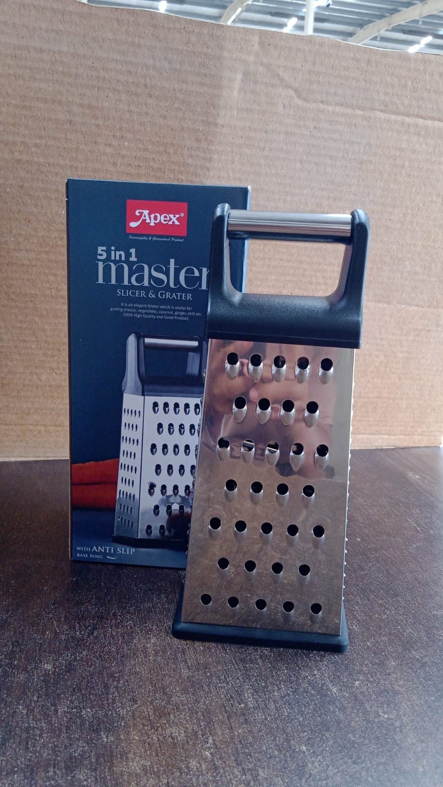 Apex 5-in-1 Master Stainless Steel Multipurpose Slicer and Grater - Image 7