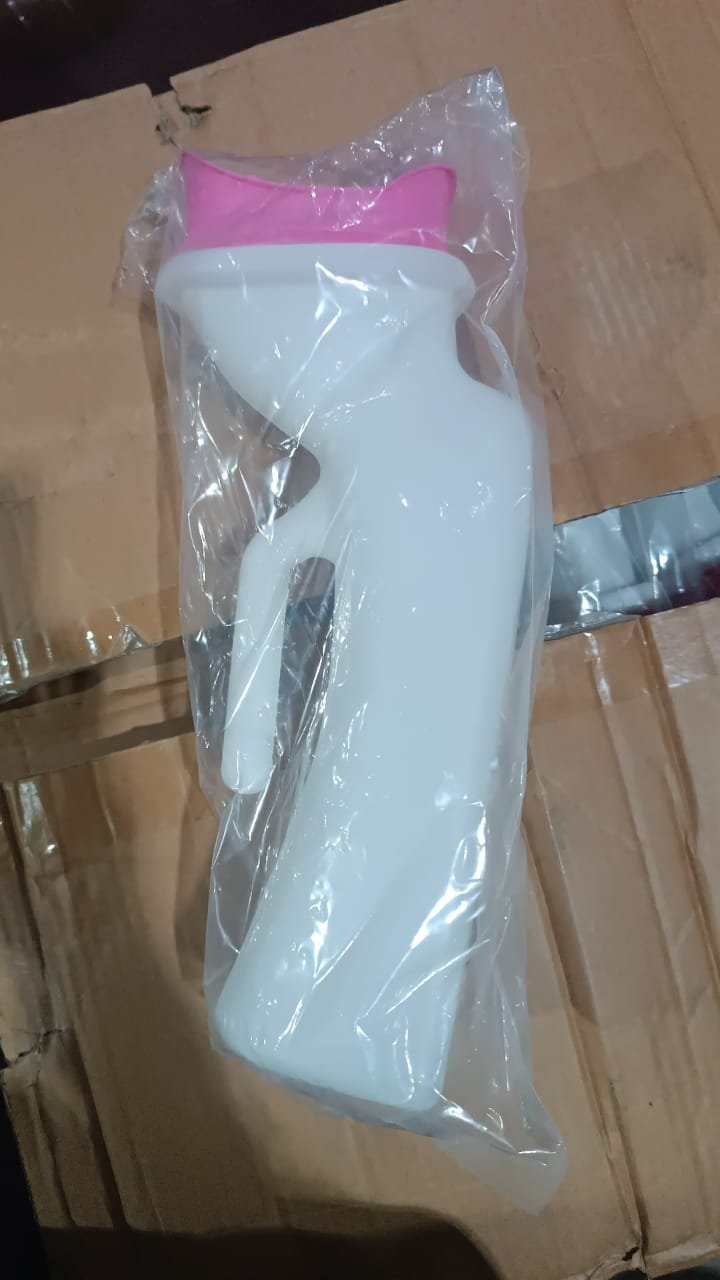 Female Potty Urinal Urine Collection Can Bedpans (1 Pc / 1000 ML) - Image 7