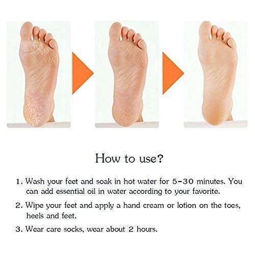 Anti Crack silicone Gel Foot Protector Moisturizing Socks - Image 4