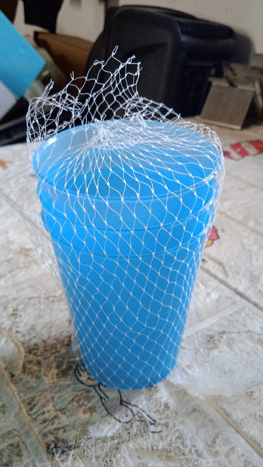 Reusable Plastic Drinking Tumblers - 4-Piece Transparent Water Cup Set for Kitchen & Dining - Image 7