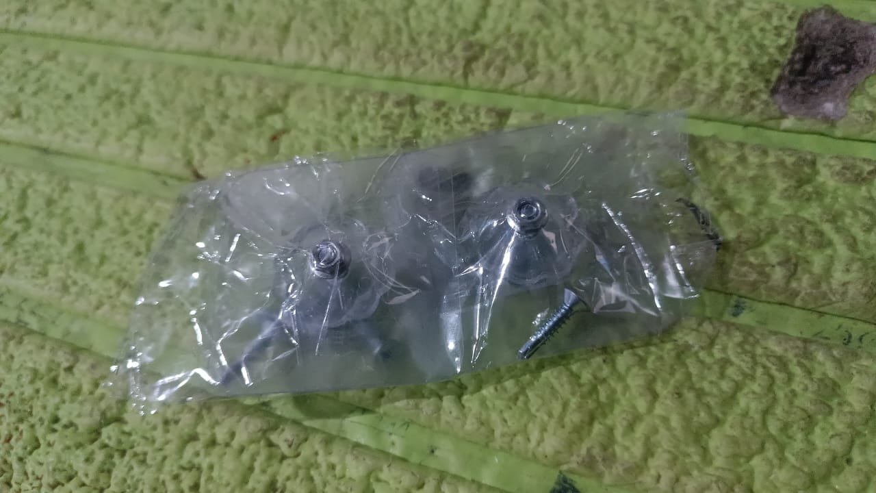 Self Adhesive Hooks Sticker | Screw Nut and Bolt Type (4 Pcs Set) - Image 8