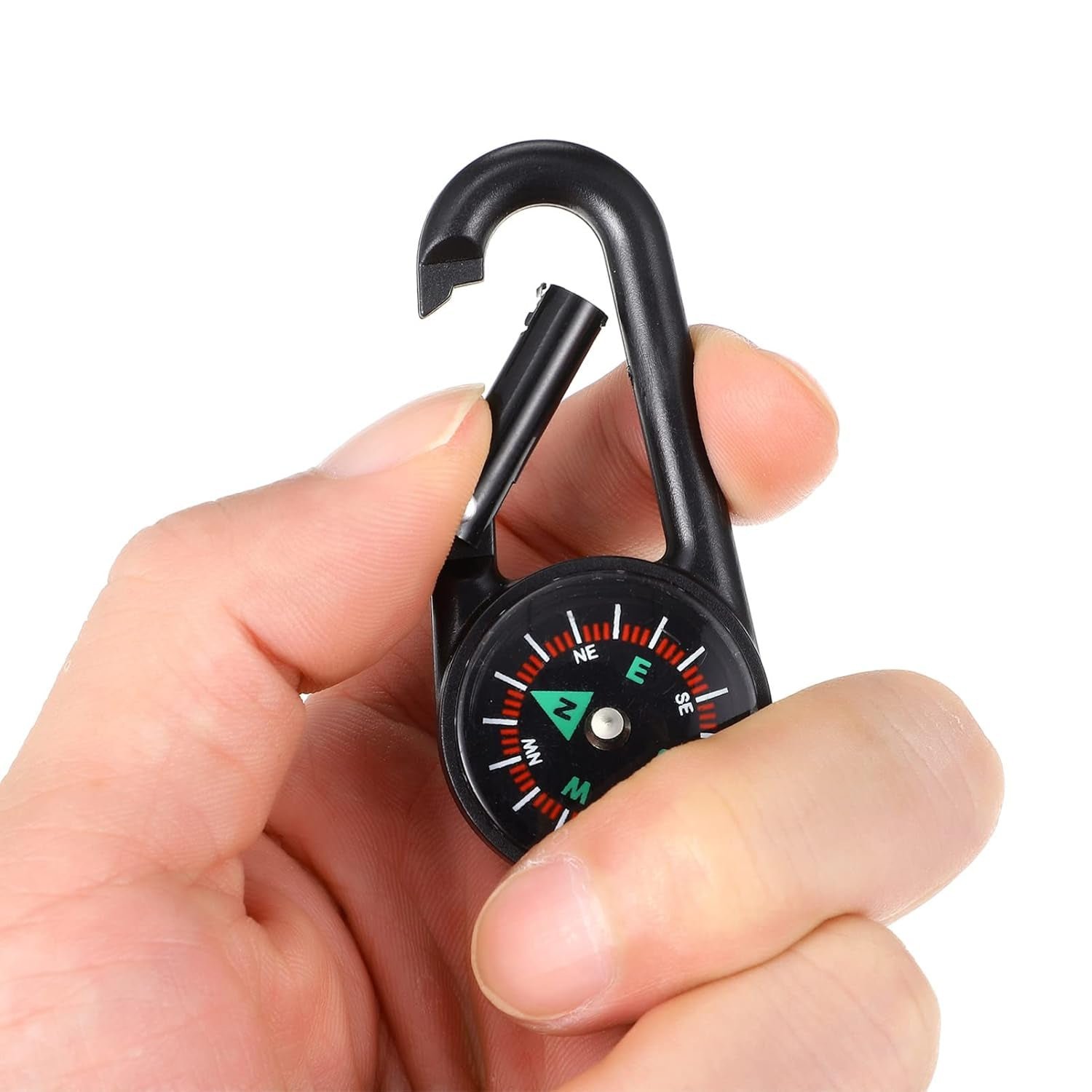 Clip Snap Hook Mini Compass (1 Pc / Mix Design) - Image 7
