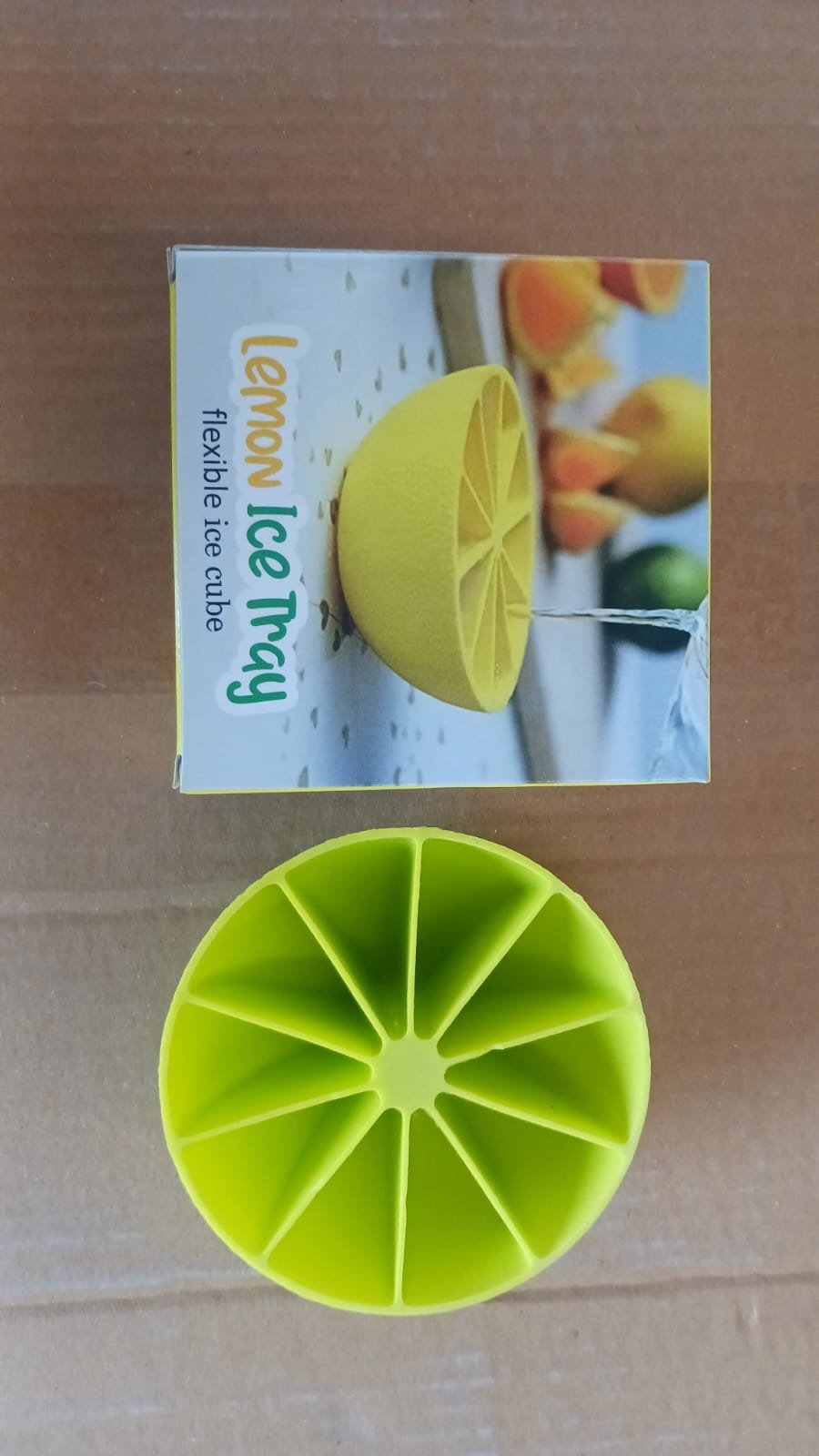 Lemon Shape Flexible Silicone Ice Cube Tray – 8-Slot Round Ice Mold (1 Pc) - Image 8