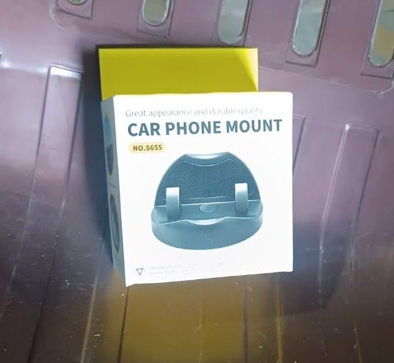 2 in 1 Car Anti-Slip Mat, Phone Holder Non Slip Sticky Phone Mount Holder (1 Set) - Image 9