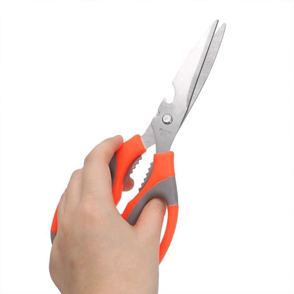SpaceMulti-Function Kitchen Scissors for Veggies, Meat & Seafood with Bottle Opener - Image 6
