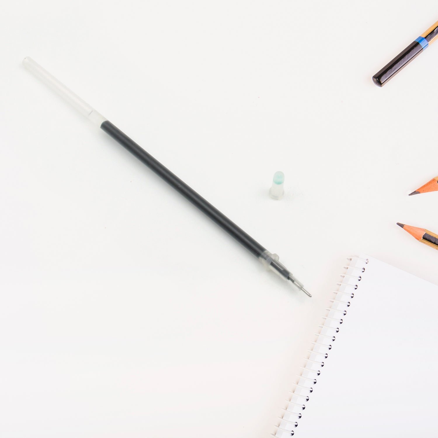 Black Pen Refill All Round Ball Pen Refill Smooth Writing Pen Refill all Pen Suitable (10 Pcs Set) - Image 5