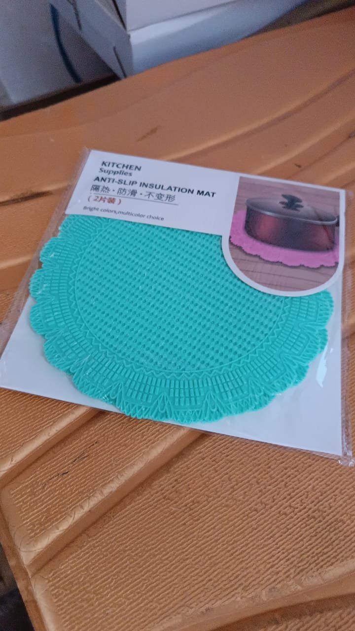 Silicone Round Heat Resistant Mat (2 Pc Set) - Image 7