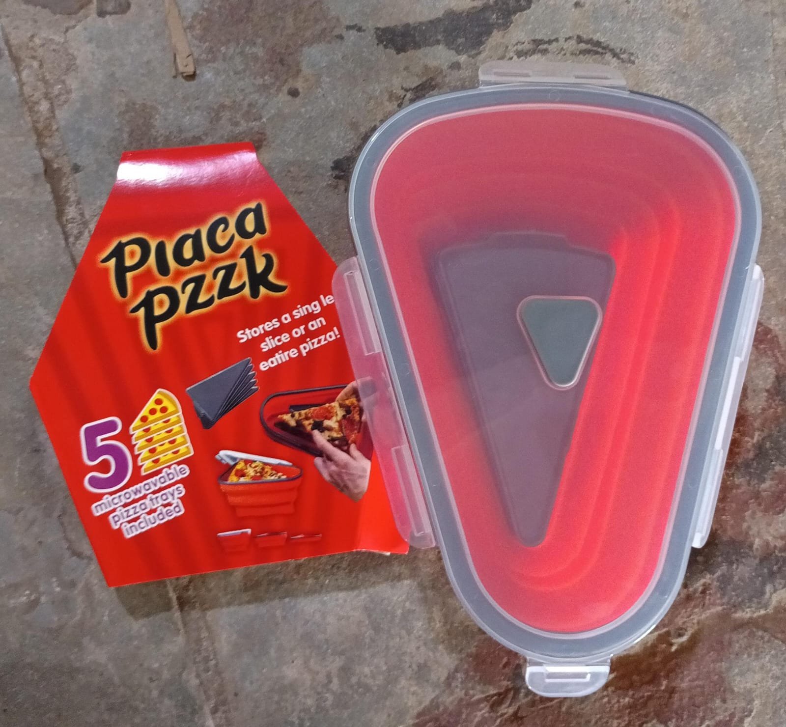 Reusable Expandable Pizza Storage Container with 5 Microwavable Trays – Adjustable for Home & Outdoor Use - Image 9