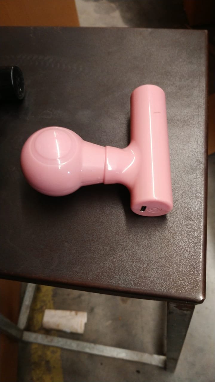 Black Mini Pocket Size Massager, Full Body Massager, Cordless One Button Operation for Body Pain & Relaxation - Image 7