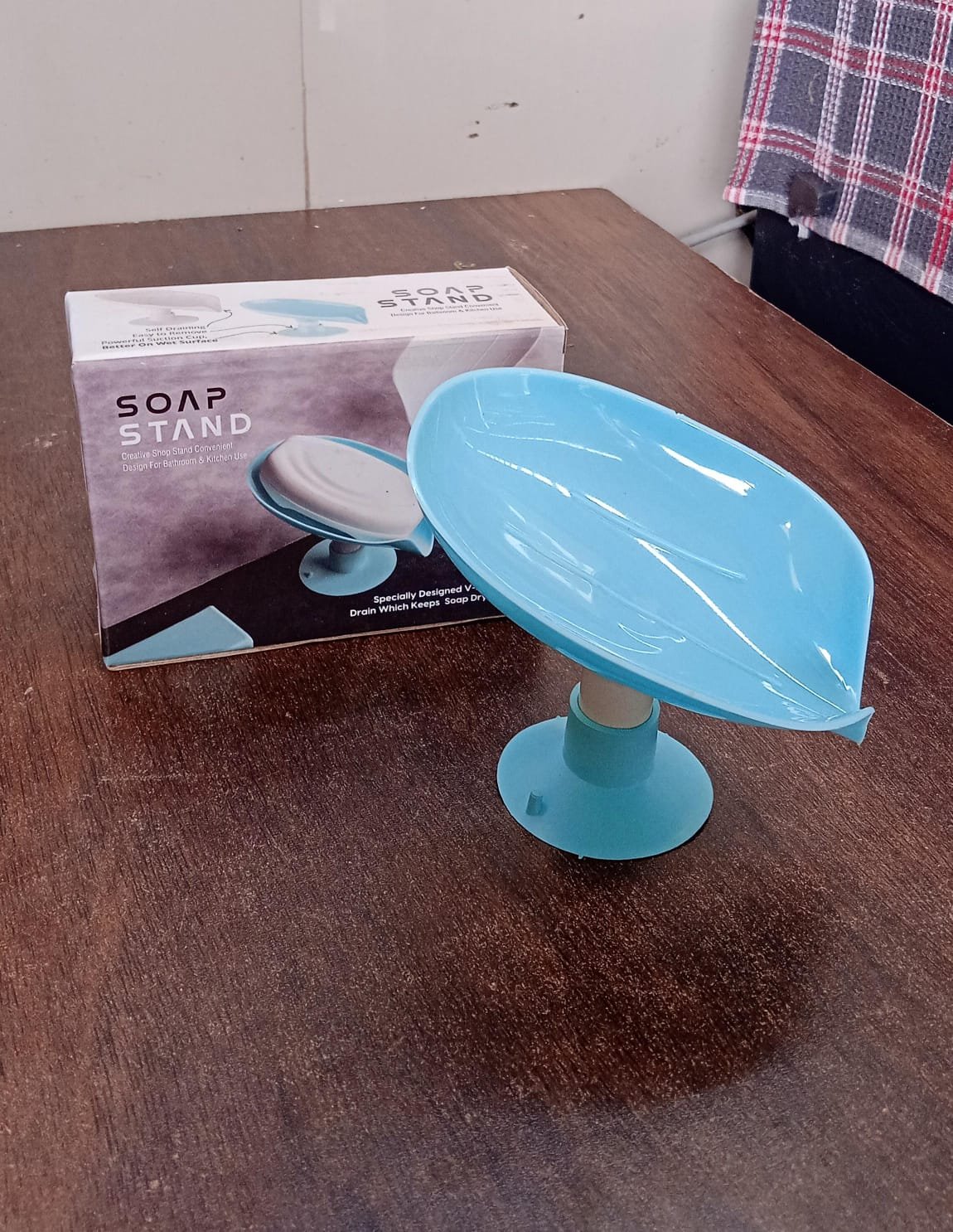 Soap Holder Stand Self Draining Soap Dish Holder Soap Box ,Sabudani (1 Pc) - Image 13