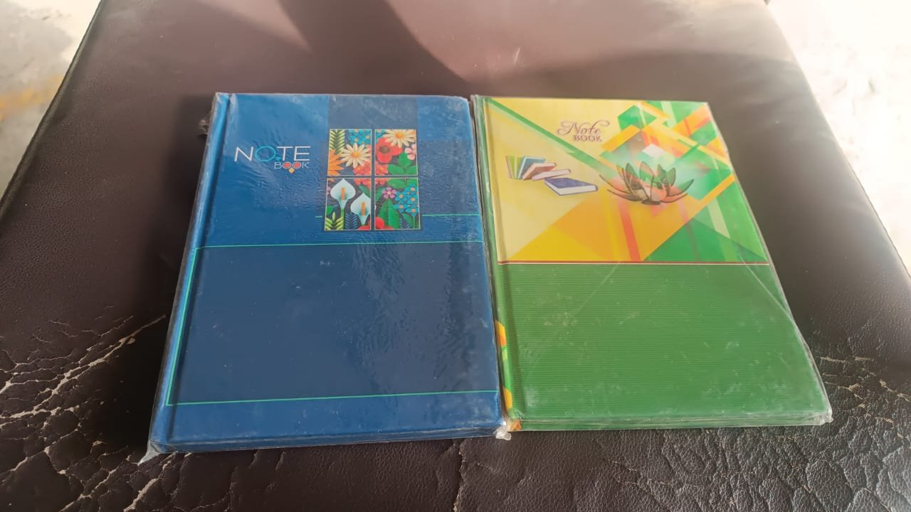 Hardcover Ruled Notebook with Calendar, Diary & 160 Pages 22x16 cm (1 Pc) - Image 9