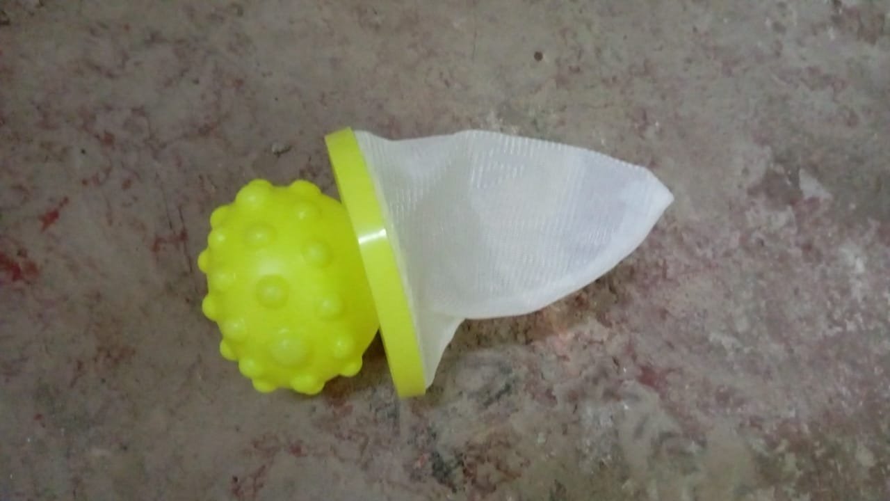 Reusable Washing Machine Floating Cylindrical Shape Lint Mesh Bag ( 1 Pc) - Image 8