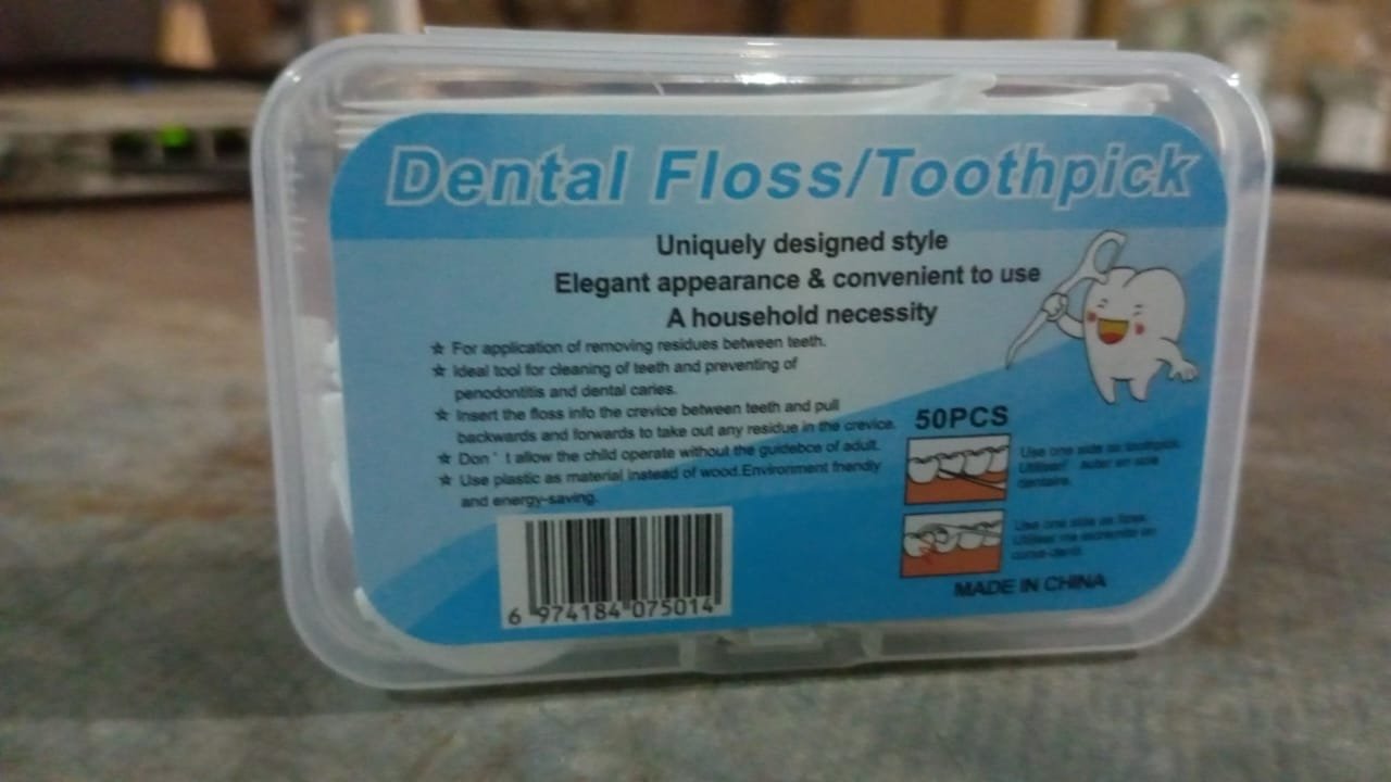 2 In 1 Tooth Picks Flosses / Sticks, Portable Toothpicks (50 Pc Set) - Image 7