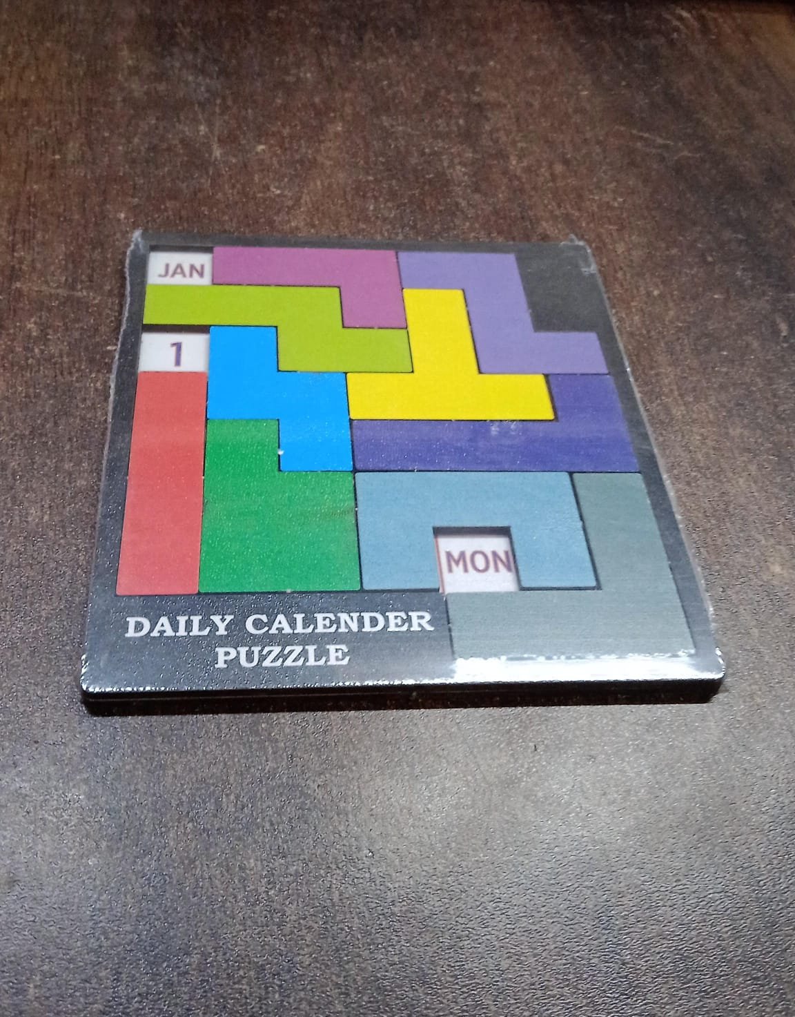 Wooden Daily Calendar Puzzle (Multicolor / 1 Set) - Image 7