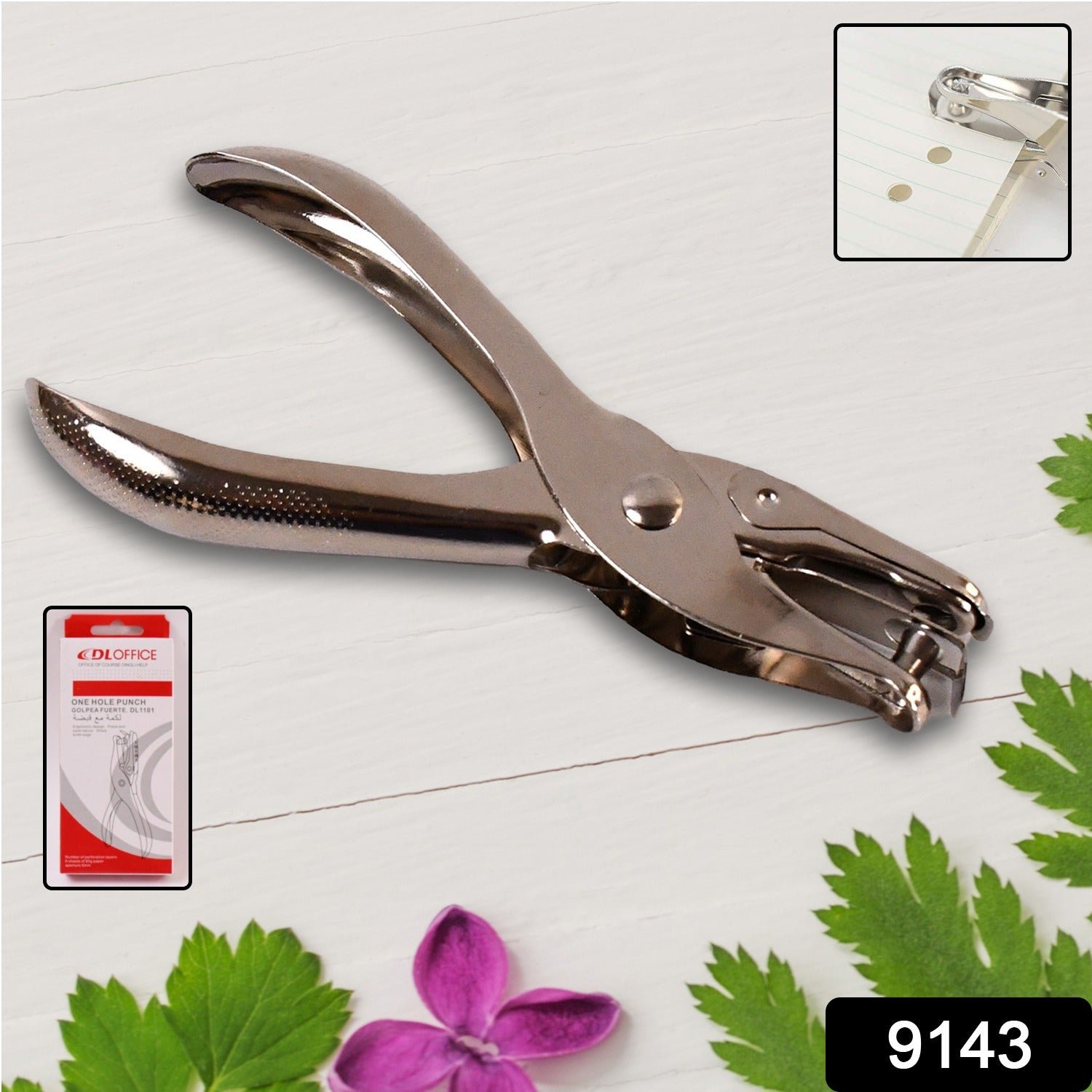 Hole Punch Crafts Single Hole Puncher Hole Puncher Whole Puncher Paper Hole Office Puncher Office Supply Paper Cutter - Image 2