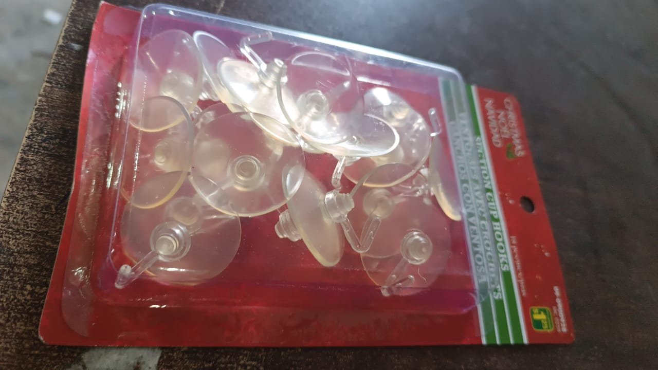 Transparent Rubber Vacuum Sucker, Suction Cup Hooks (18 Pcs Set) - Image 7