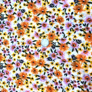 Summer Pure Cotton Printed Suit