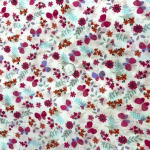 Summer Pure Cotton Printed Suit