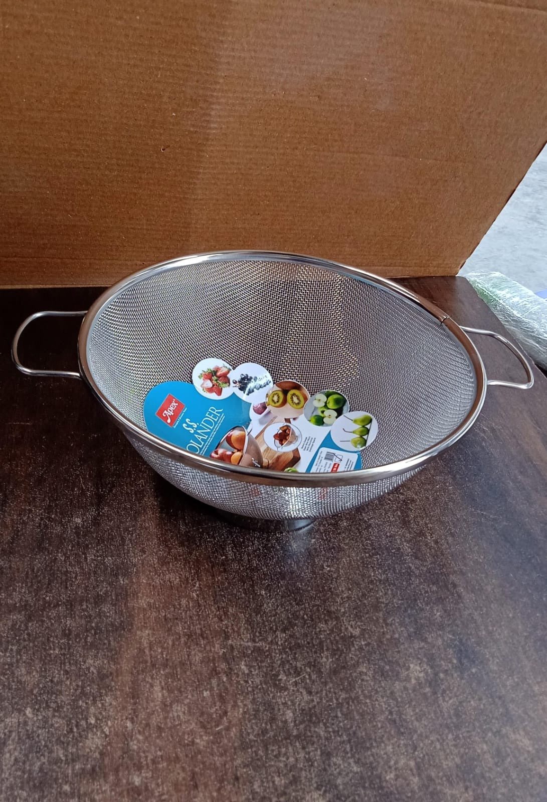 Apex Stainless Steel Mesh Colander - Image 9