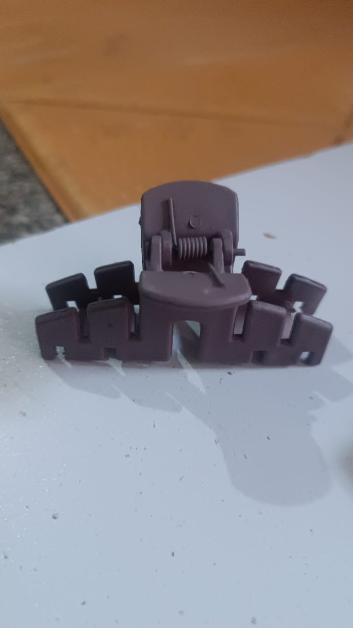 Matte Hair Clamp – Decorative Barrette for Hair Fixation & Face Washing, Hair accessories - Image 7