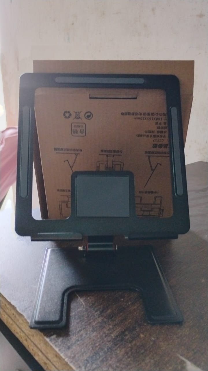 Adjustable Desktop Tablet Phone Stand Aluminium Alloy Stand For Phone (1 Pc) - Image 7