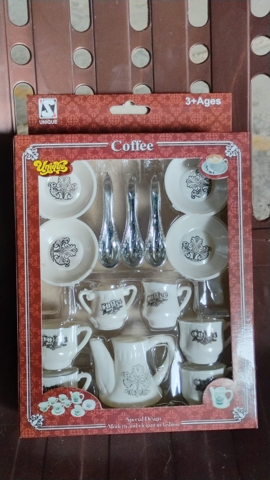 Tickles Tea toy Set | Coffee Kitchen Plastic Set Toy for Kids, Boys & Girls (14 Pcs / Mix Size & Design) - Image 6